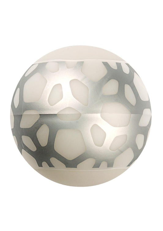 Linx Geo Stroker Ball Masturbator - Clear