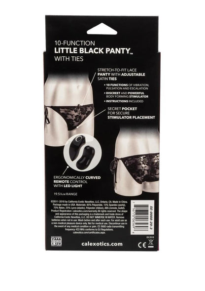 Little Black Panty Vibe Massager with Remote Control