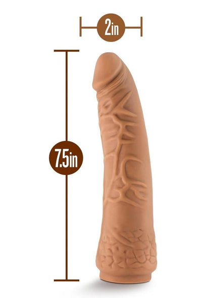 Lock On Hexanite Dildo with Suction Cup Adapter