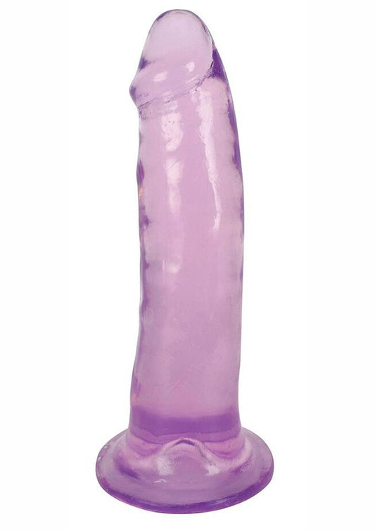 Lollicock Stim Stick Dildo - Grape Ice/Purple - 7in