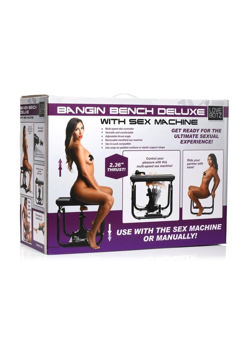 Lovebotz Deluxe Bangin' Bench with Sex Machine