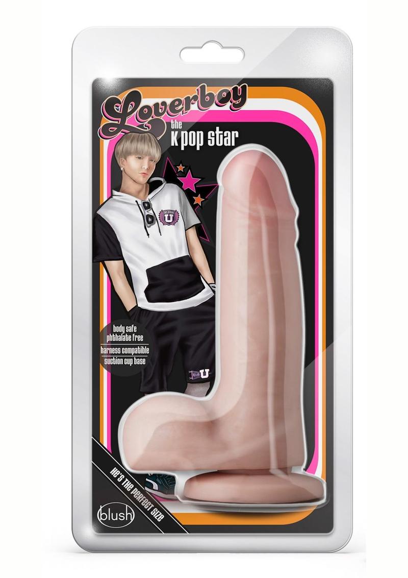 Loverboy K Pop Star Dildo - Vanilla - 7.25in