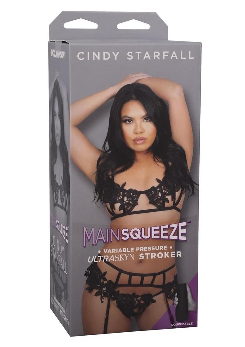 Main Squeeze Cindy Starfall Ultraskyn Masturbator - Pussy - Vanilla