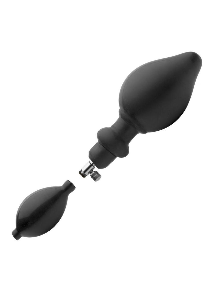 Master Series Expander Inflatable Anal Plug with Removable Pump