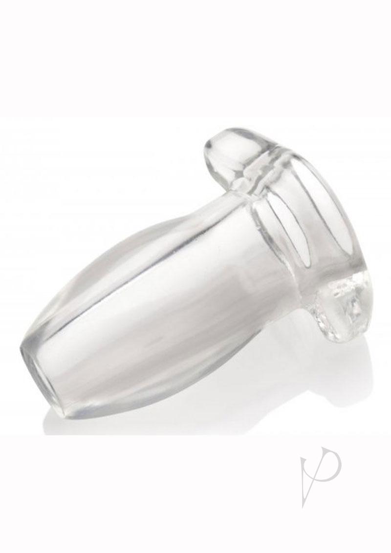 Master Series Gape Glory Clear Hollow Anal Plug - Clear - Large