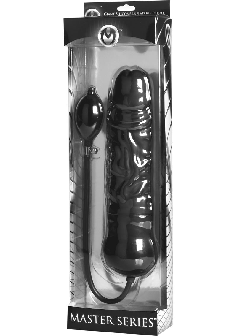 Master Series Leviathan Giant Inflatable Dildo - Black