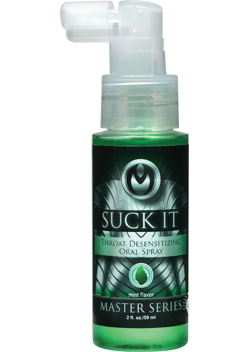 Master Series Suck It Throat Desensitizing Oral Spray - 2oz