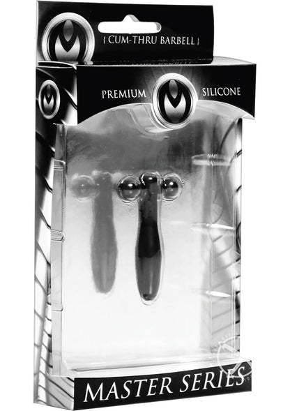 Master Series The Hallows Cum-Thru Barbell - Black