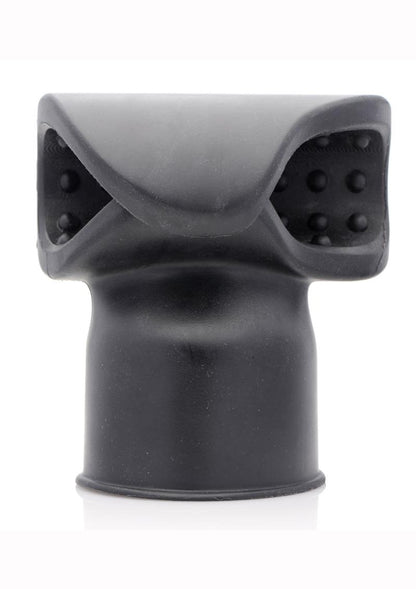 Master Series Thunder Wrap Masturbator Wand Attachment - Black