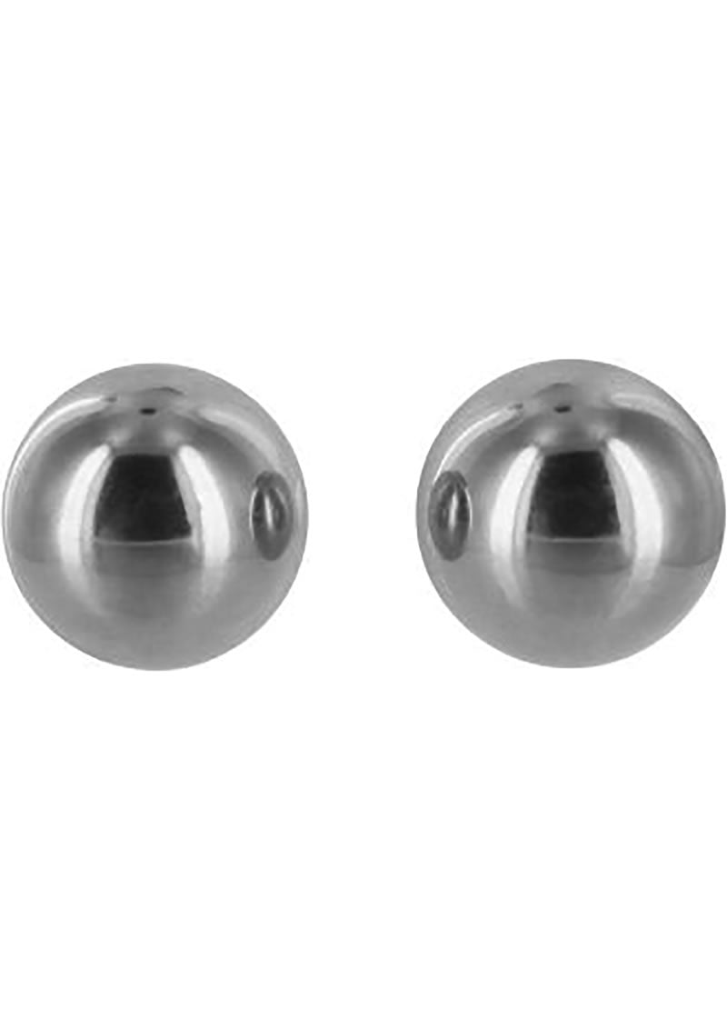 Master Series Venus Stainless Steel Orgasm Balls - Silver