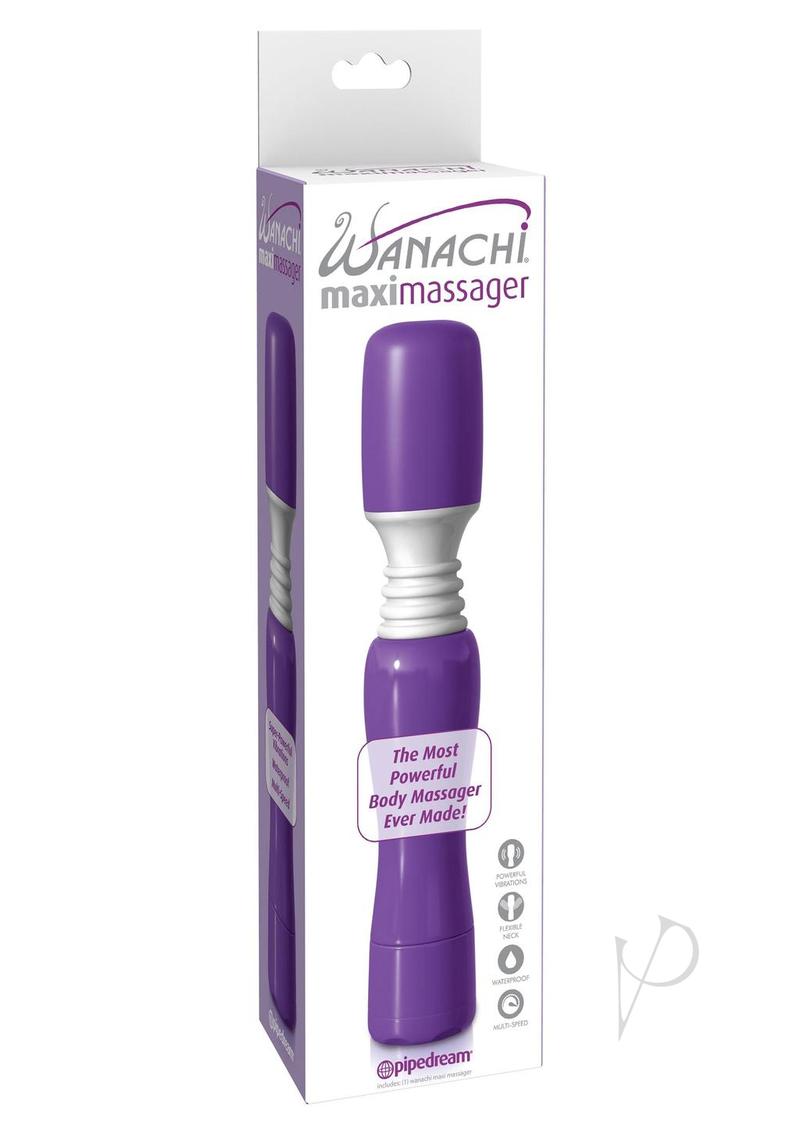 Maxi Wanachi Wand Massager - Purple