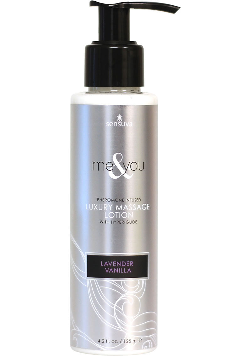 Me and You Lavender Vanilla Massage Lotion - 4.2 Ounce