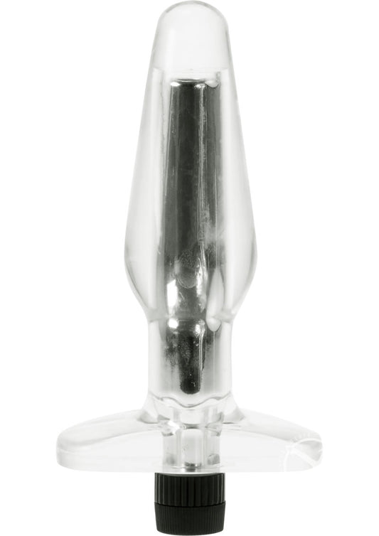 ME YOU US Aquavee Vibrating Butt Plug - Clear