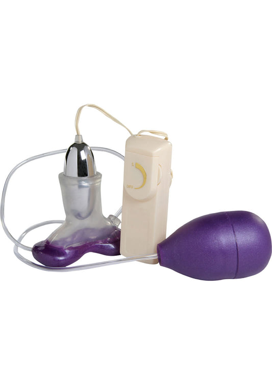 ME YOU US Clitoral Masseuse Vibrating Clit Pump - Purple