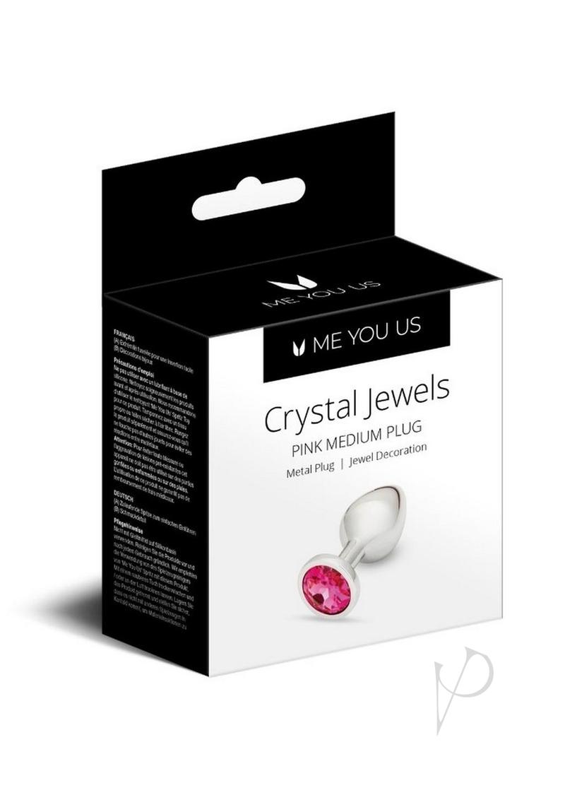 ME YOU US Crystal Jewels - Pink - Medium