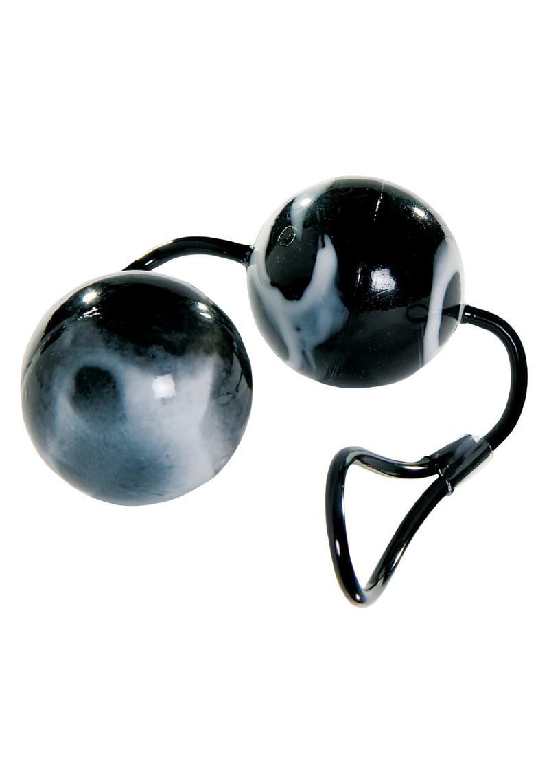 ME YOU US Jiggle Duo Love Balls Ben Wa Kegel Balls - Black