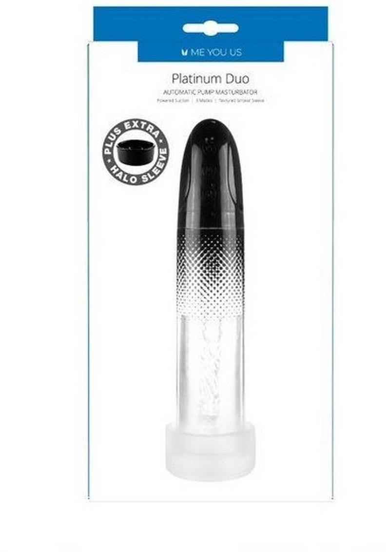 ME YOU US Platinum Duo Automatic Penis Pump Rechargeable Masturbator