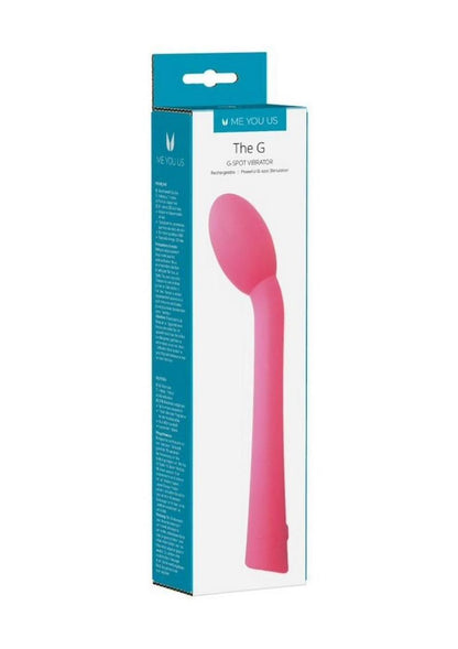 ME YOU US The G Rechargeable G-Spot Vibrator - Pink