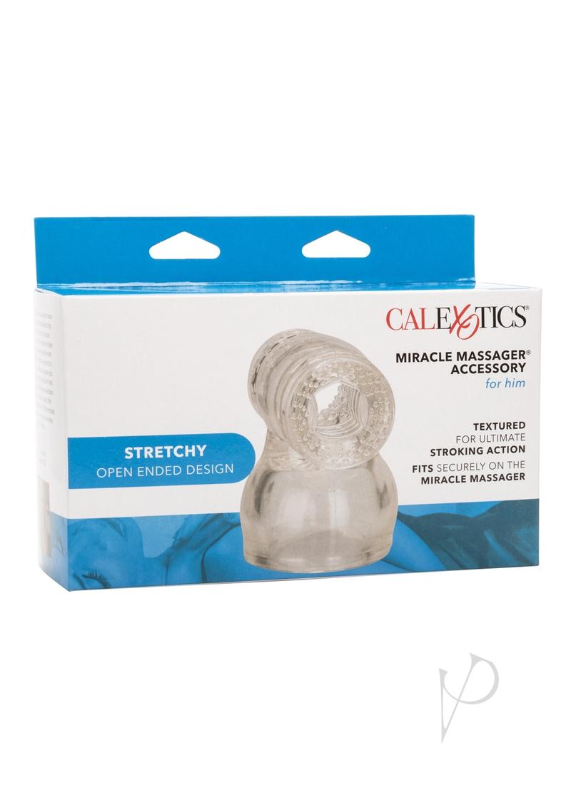 Miracle Massager Masturbator Accessory For Him - Clear