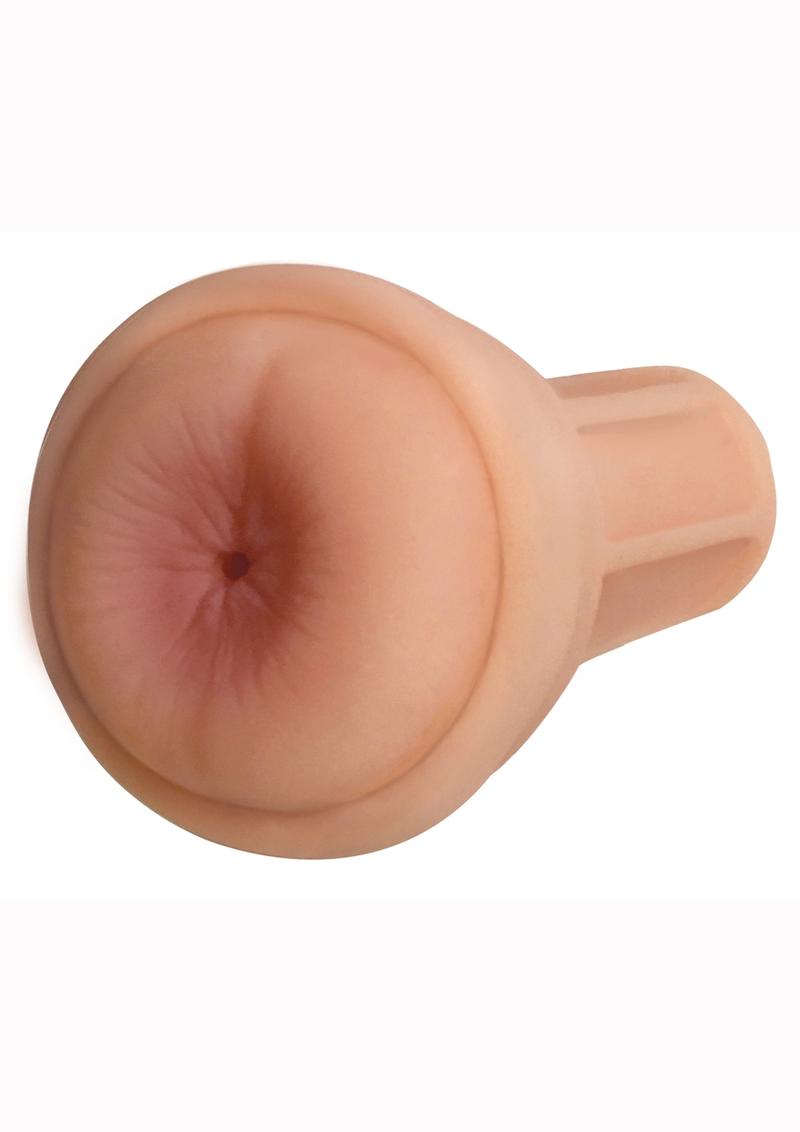 Mistress Lexi Vibrating Bioskin Dual Density Stroker - Ass - Caramel