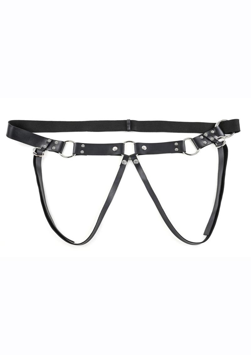 Montero Adjustable Strap-On - Black