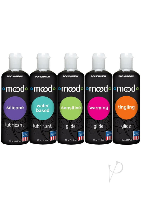 Mood Water Based Lubricant - 1oz - 5 Per Kit