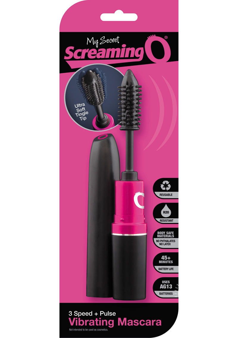 My Secret Screaming O Vibrating Mascara - Black/Pink - 12 Each Per Box