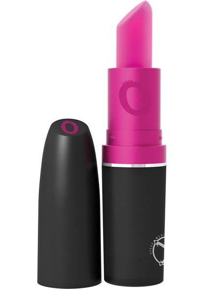 My Secret Vibrating Lipstick Mini Vibrator - Black/Pink