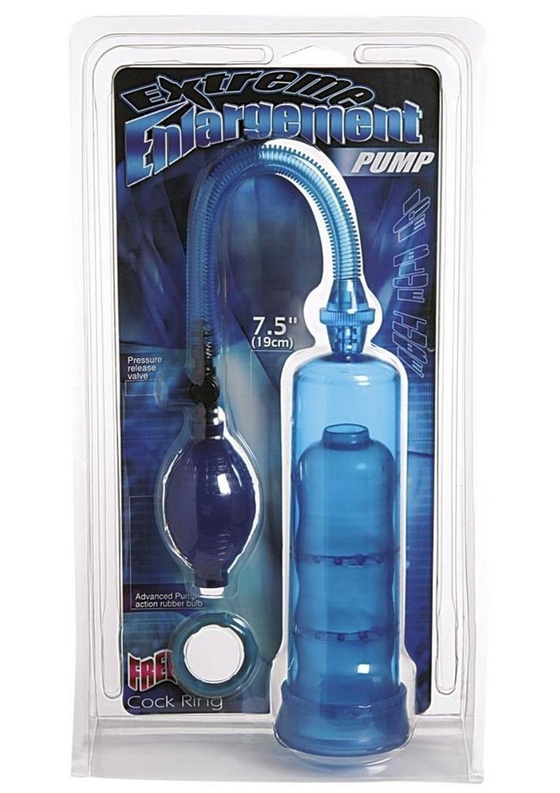 Nanma Extreme Enlargement Pump Cylinder - Blue - 7.5in