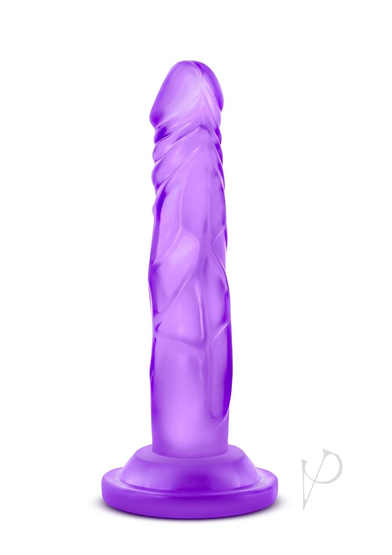 Naturally Yours Mini Dildo - Purple - 5in