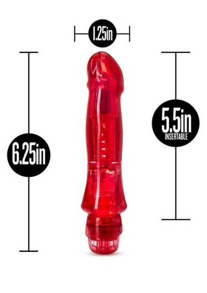 Naturally Yours Salsa Vibrating Dildo