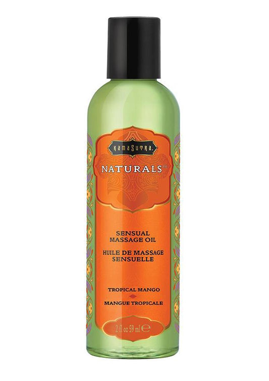 Naturals Massage Oil Tropical Mango - 2oz