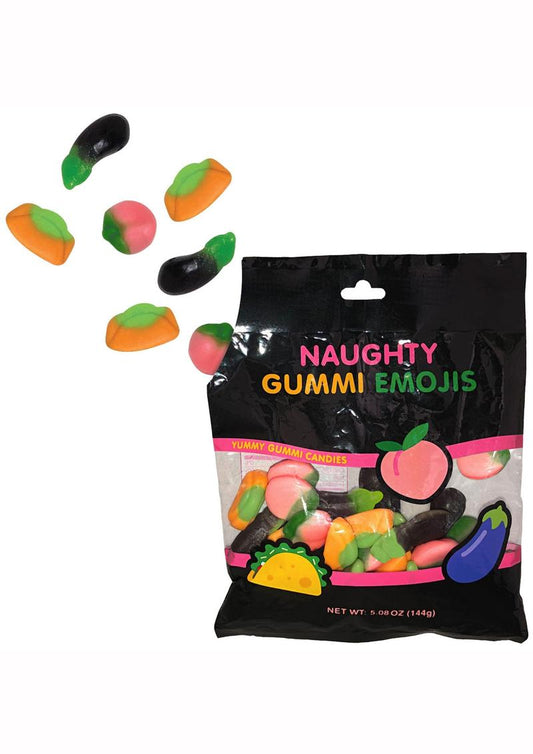 Naughty Emoji Gummies Assorted Flavors - 32 Per Bag