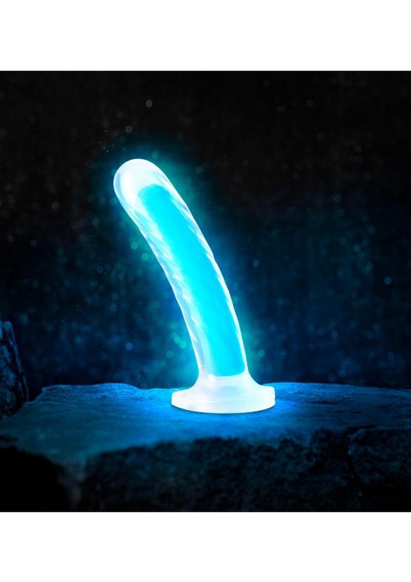 Neo Elite Glow In The Dark Tao Silicone Dual Dense Dildo