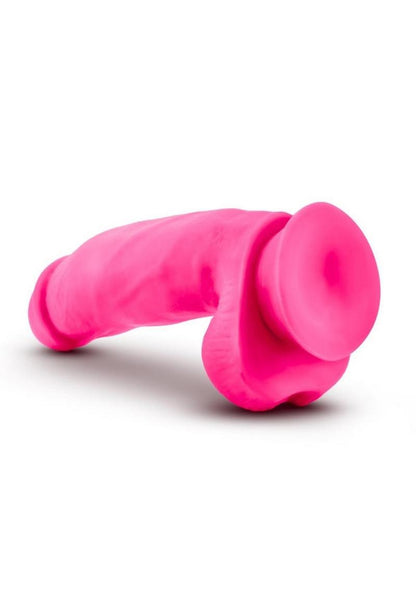 Neo Elite Silicone Dual Density Dildo with Balls