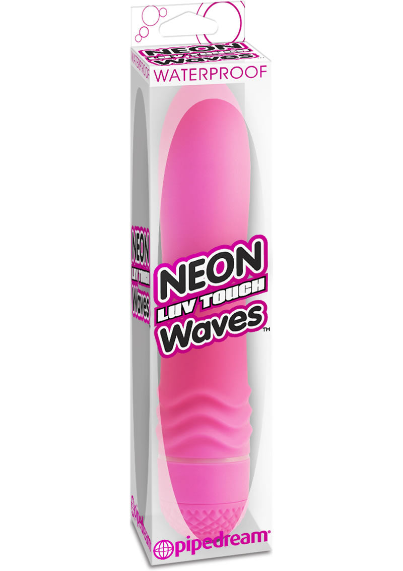 Neon Luv Touch Waves Vibrator - Pink