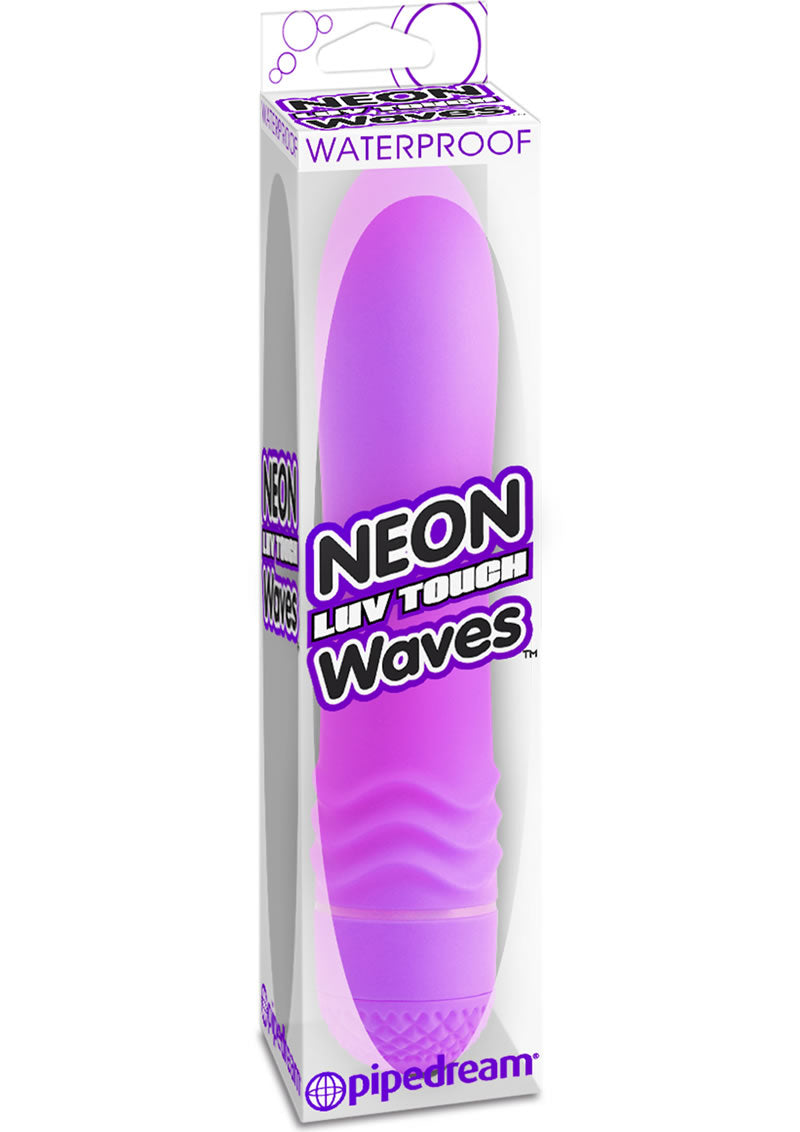 Neon Luv Touch Waves Vibrator - Purple