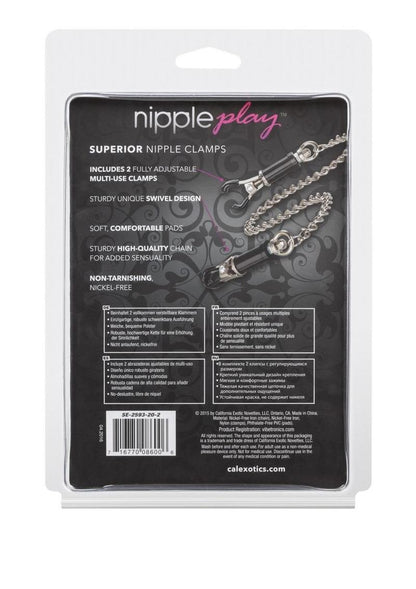 Nipple Play Superior Nipple Clamps