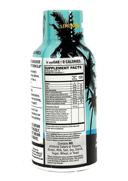 No More Hangover Defense and Recovery Drink Shot - 2oz
