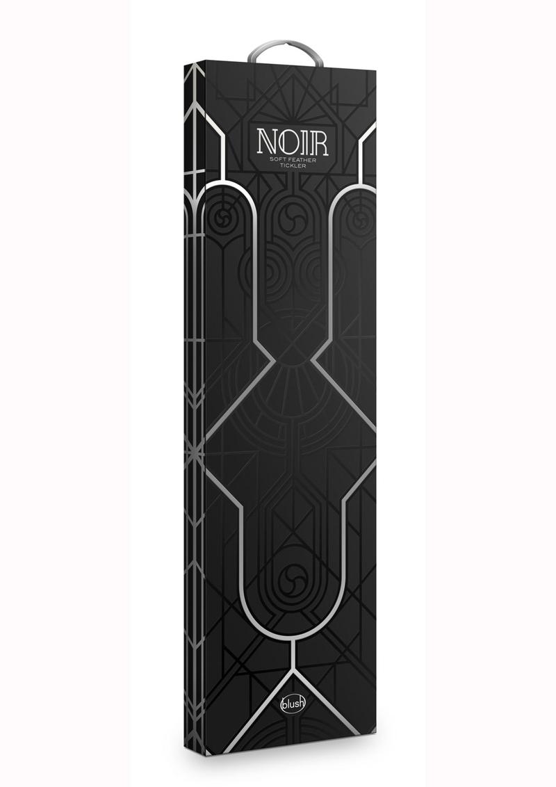 Noir Soft Feather Tickler - Black