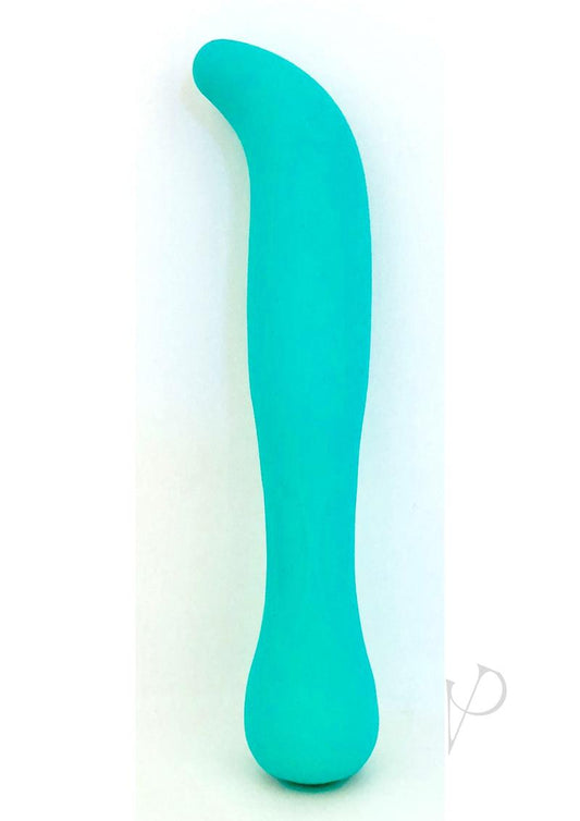 Nu Sensuelle Baelii Xlr8 Rechargeable Silicone G-Spot Vibrator - Blue/Electric Blue