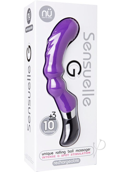 Nu Sensuelle G Rechargeable Silicone G-Spot Massager - Purple