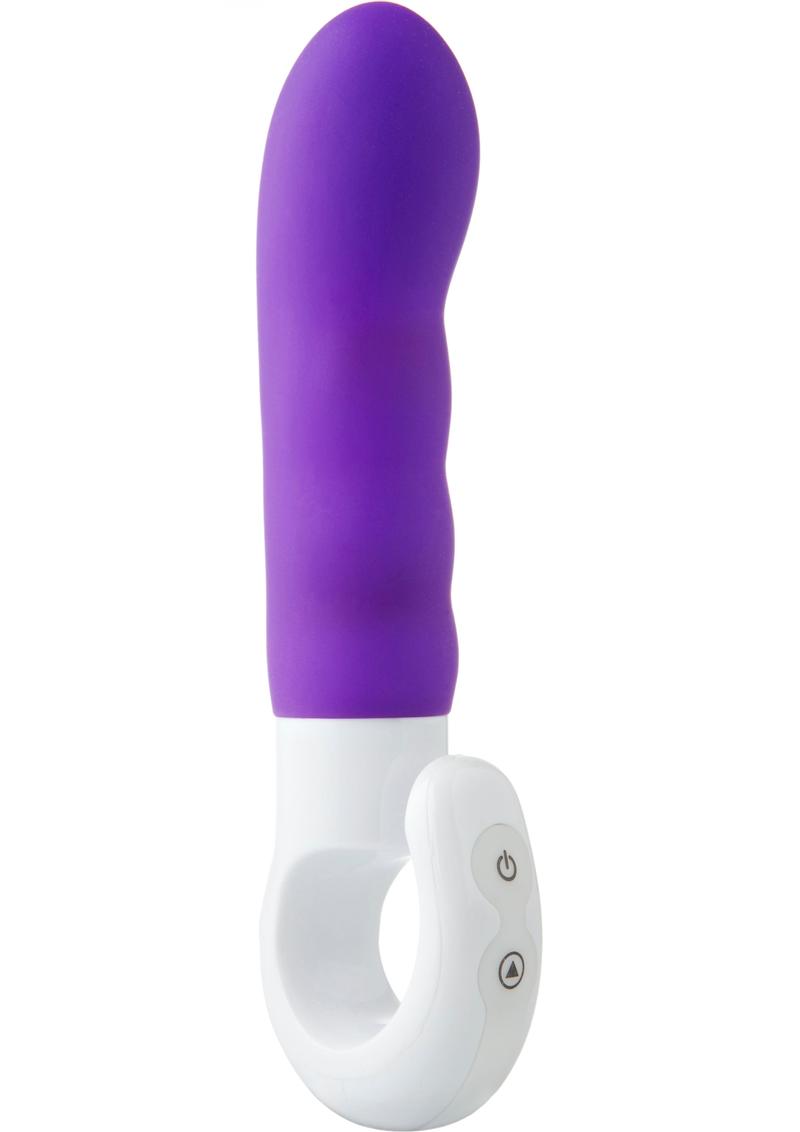 Nu Sensuelle Impulse Slimline Rechargeable Silicone Vibrator - Purple