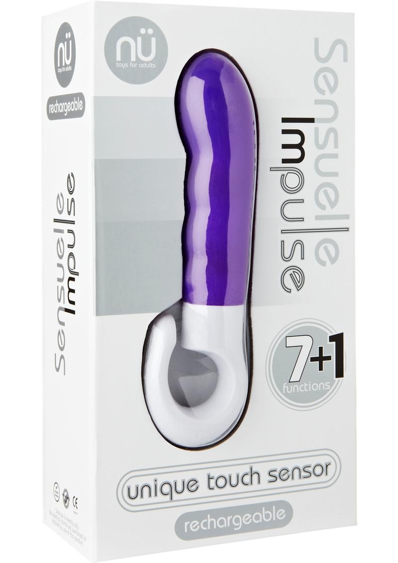 Nu Sensuelle Impulse Slimline Rechargeable Silicone Vibrator Fantasy