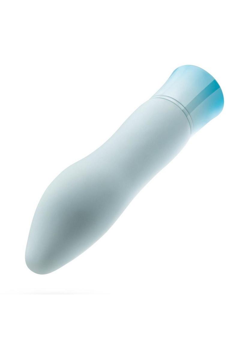 Oh My Gem Ardor Rechargeable Silicone Vibrator - Aquamarine - Blue