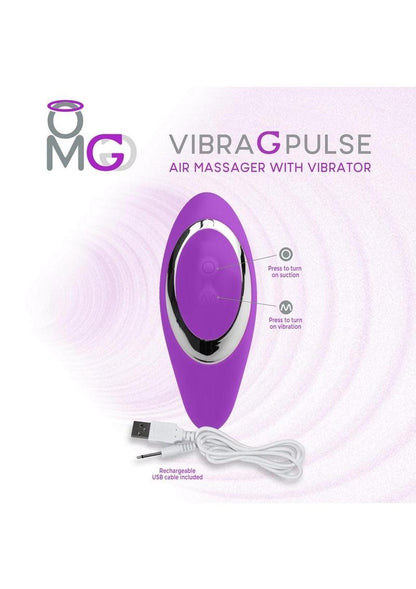 Omg Vibra G Pulse Clitoral Air Massager