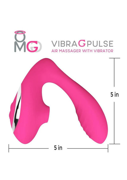 Omg Vibra G Pulse Silicone Rechargeable Vibrator