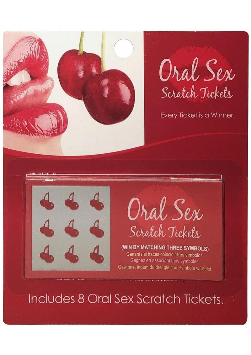 Oral Sex Scratch Tickets