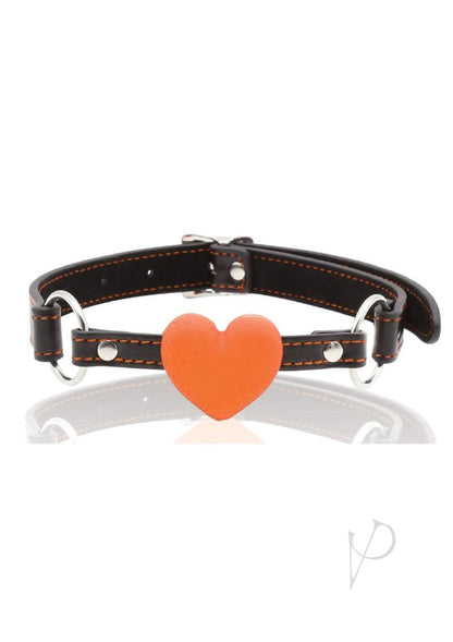 Orange Is The New Black Heart Gag - Black/Orange