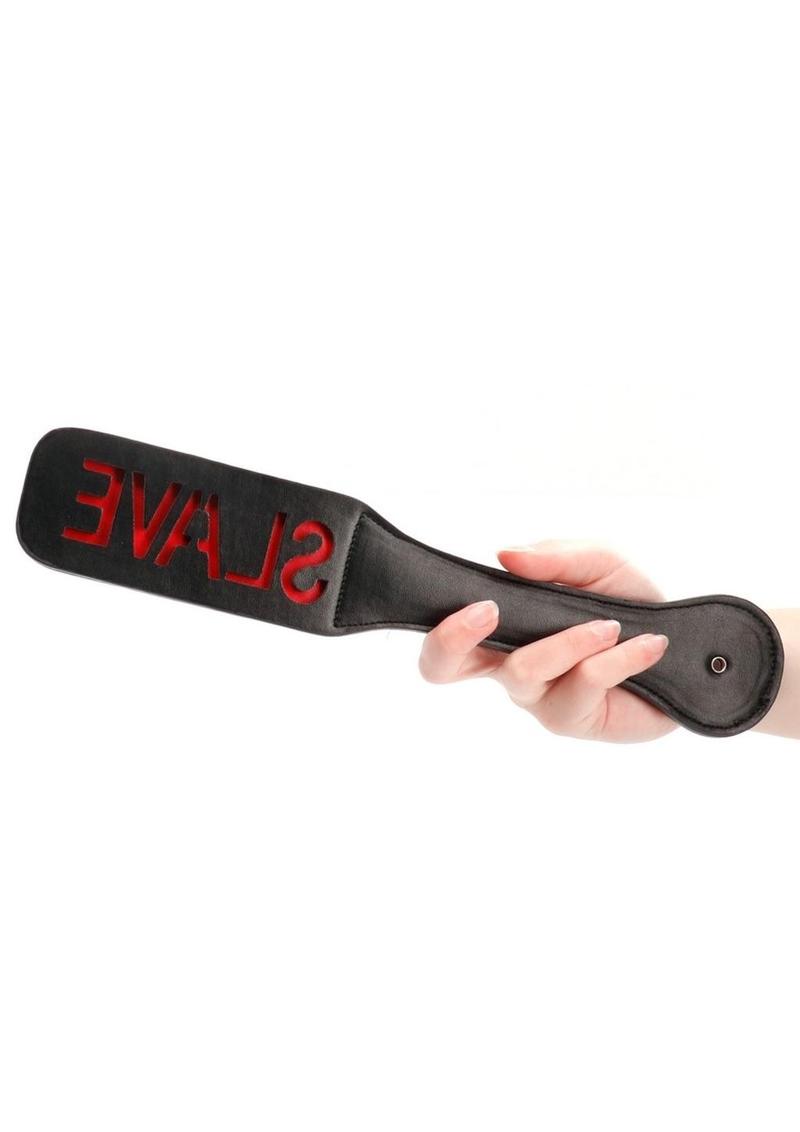 Shots Ouch Paddel Aus Kunstleder – 32 Cm, 75 G, Ergonomischer Griff, Für Erotisches Spiel